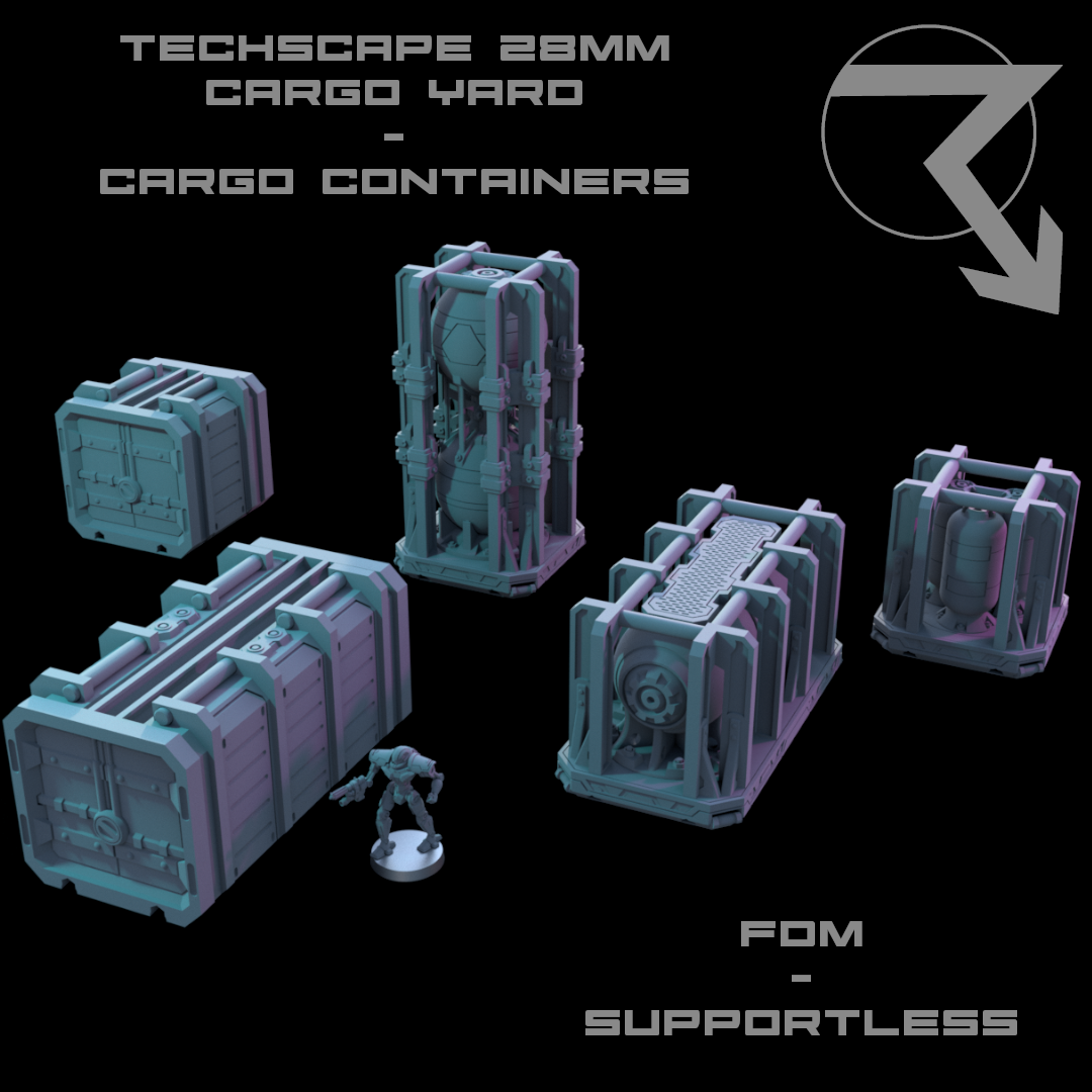 TECHSCAPE -  28mm - Cargo Yard