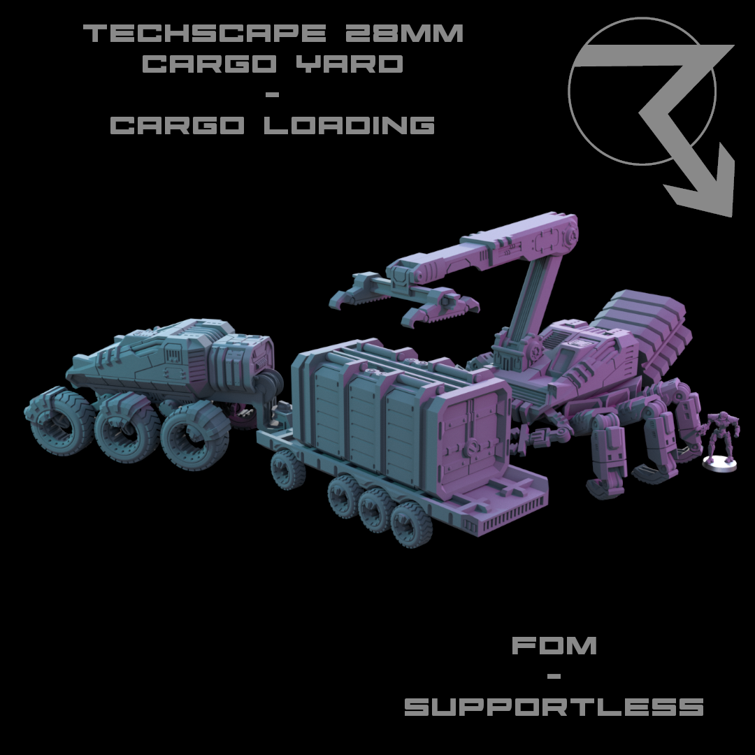 TECHSCAPE -  28mm - Cargo Yard