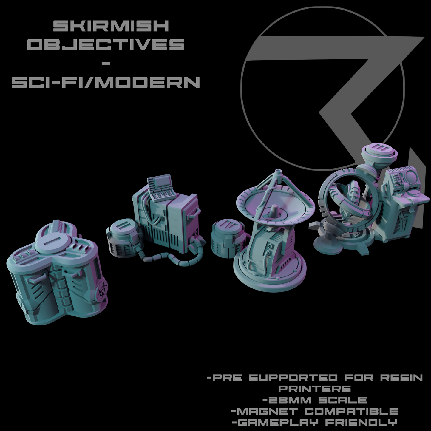Skirmish Objectives - Sci-Fi/Modern