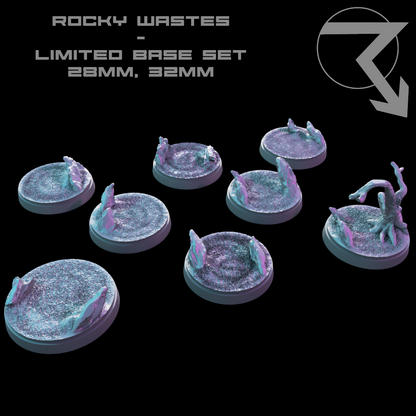 Miniature Bases - Rocky Wastes
