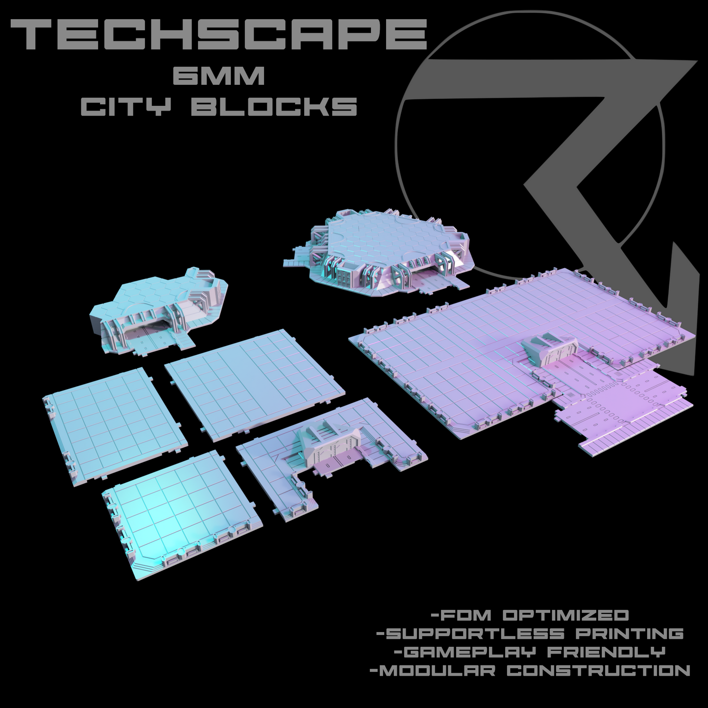 TECHSCAPE: Concrete Jungle (6mm)