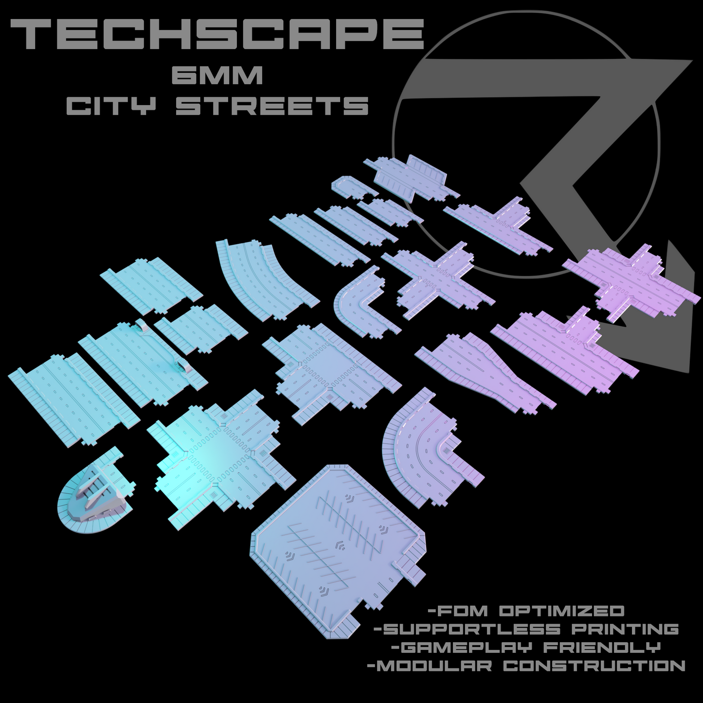 TECHSCAPE: Concrete Jungle (6mm)