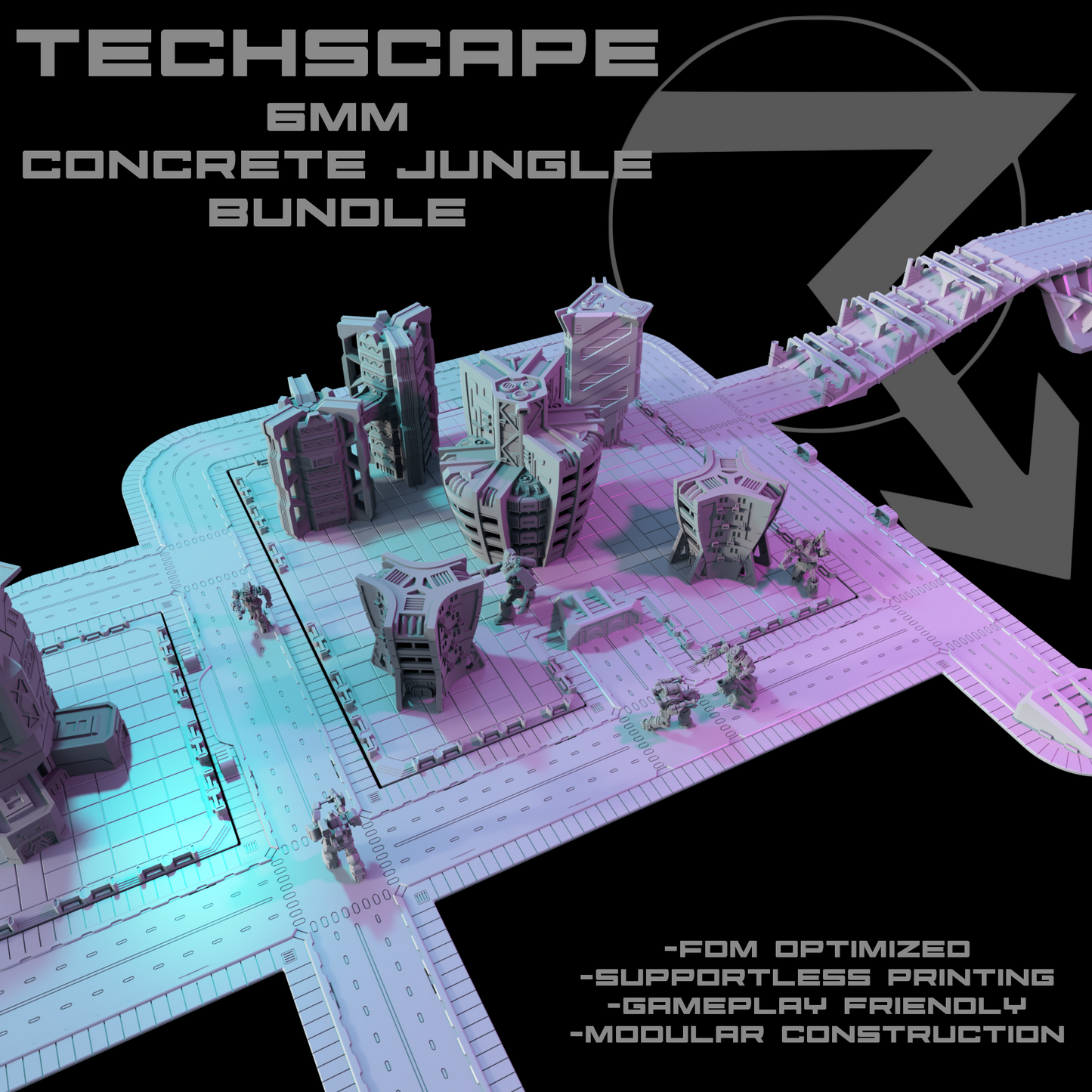 TECHSCAPE: Concrete Jungle (6mm)